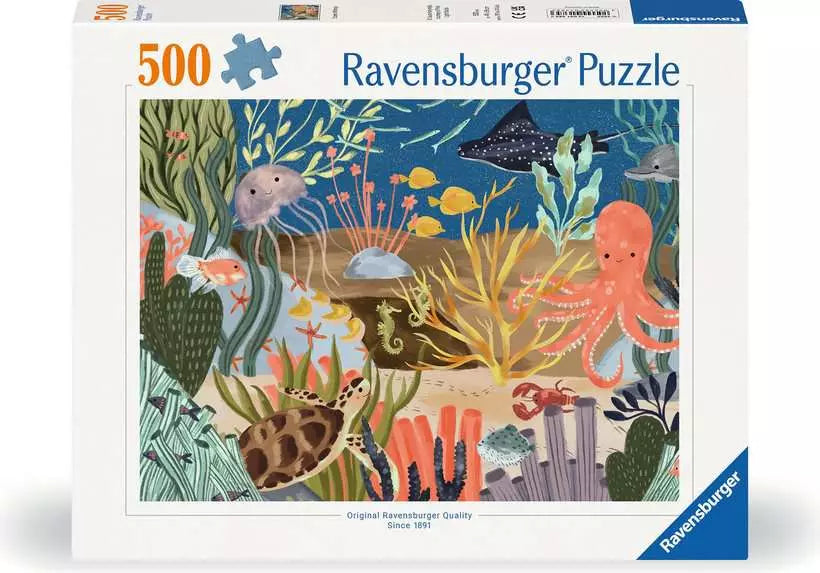 Ravensburger Ocean Whimsie 500 Piece Jigsaw Puzzle