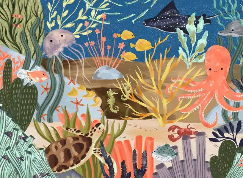 Ravensburger Ocean Whimsie 500 Piece Jigsaw Puzzle