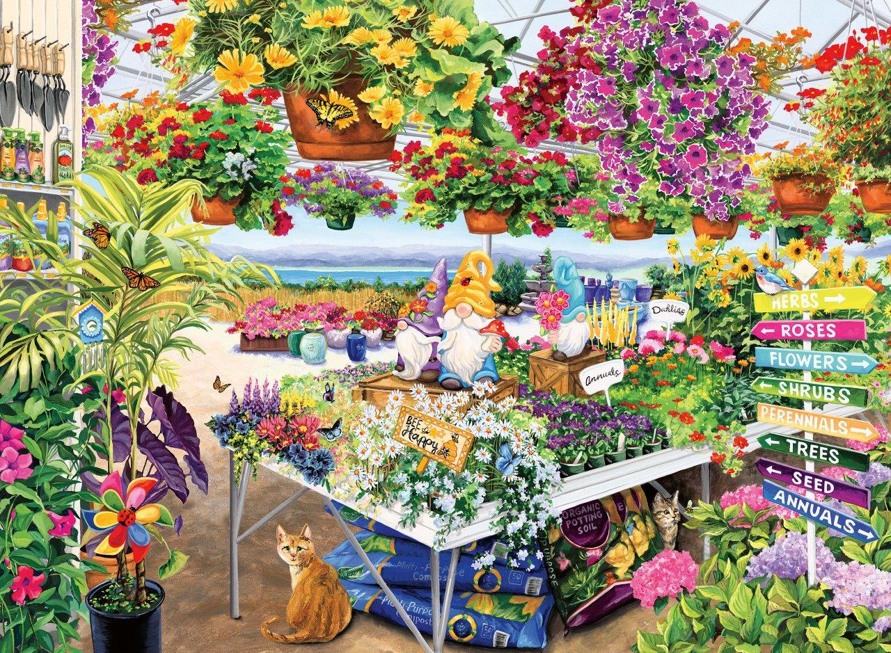 Glorious Garden Center 500pc puzzle