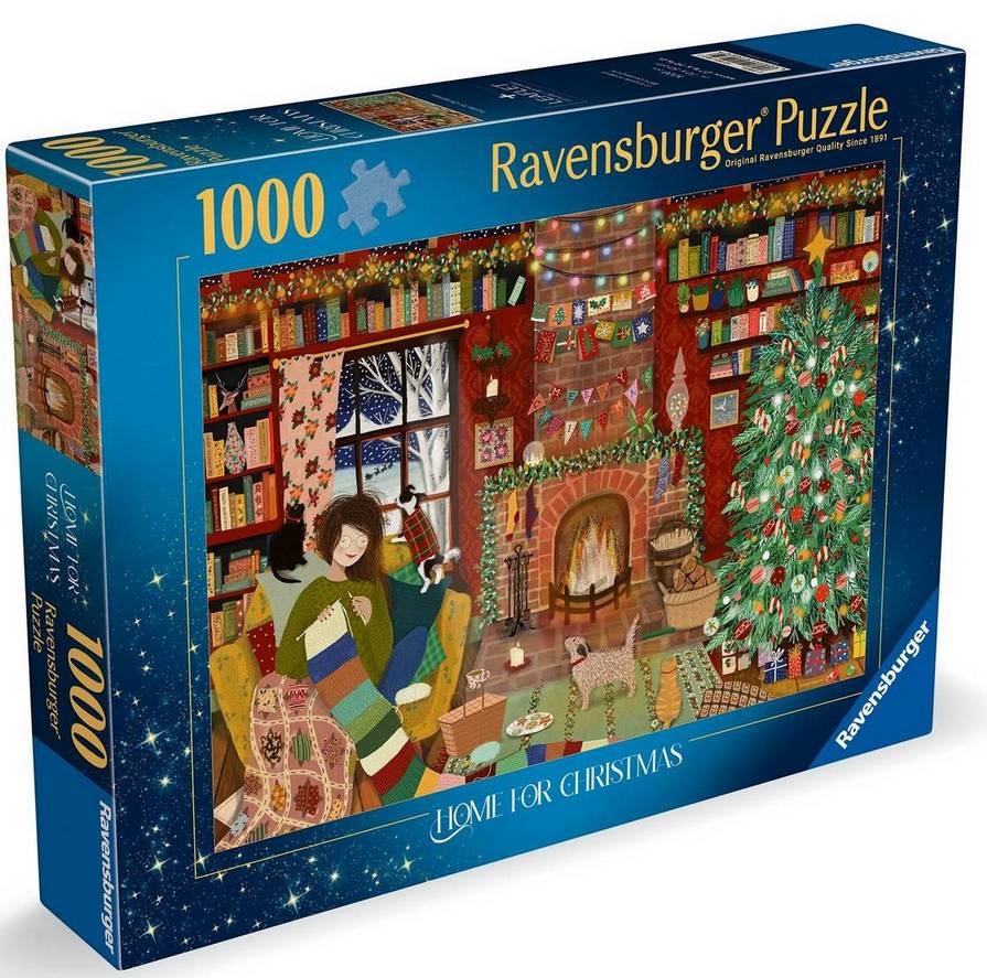 Ravensburger Home for Christmas 1000 Piece Jigsaw Puzzle