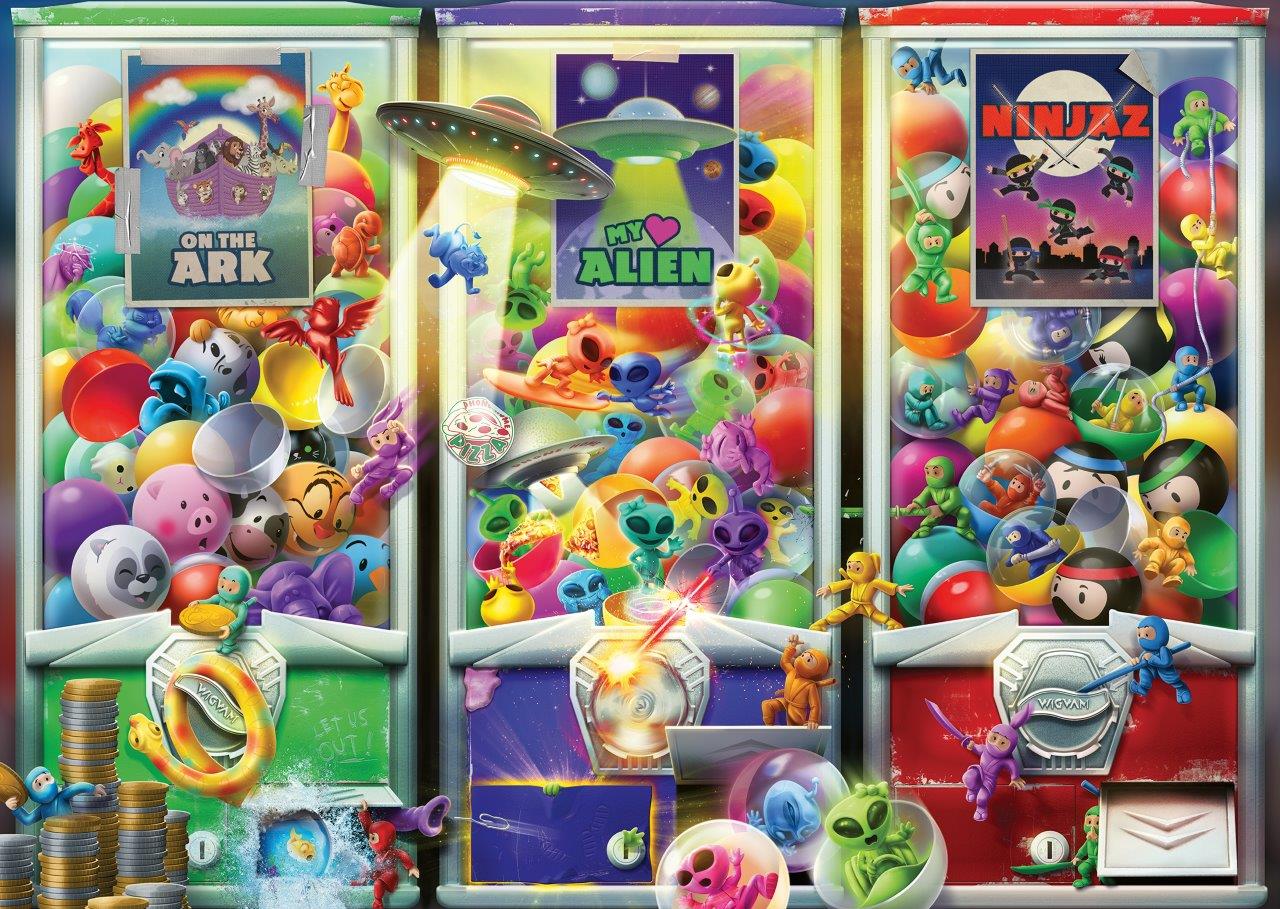 Ravensburger Animals Aliens & Ninjas 1000 Piece Jigsaw Puzzle