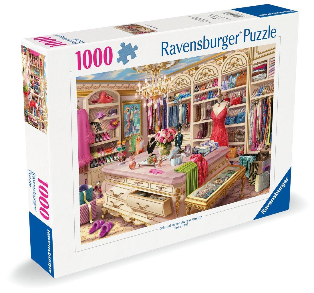 The Coveted Closet 1000pc puzzle