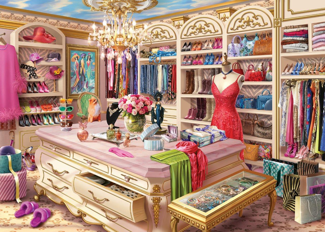 The Coveted Closet 1000pc puzzle