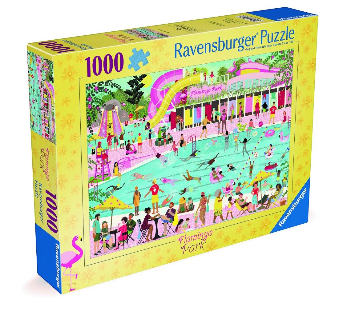 Ravensburger Flamingo Park 1000 Piece Jigsaw Puzzle