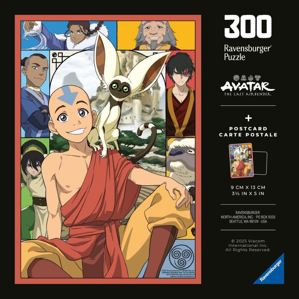 Ravensburger Avatar The Last Airbender Jigsaw Puzzle 300 Pieces