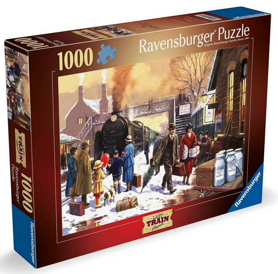 Ravensburger Last Train Home 1000 Piece Jigsaw Puzzle
