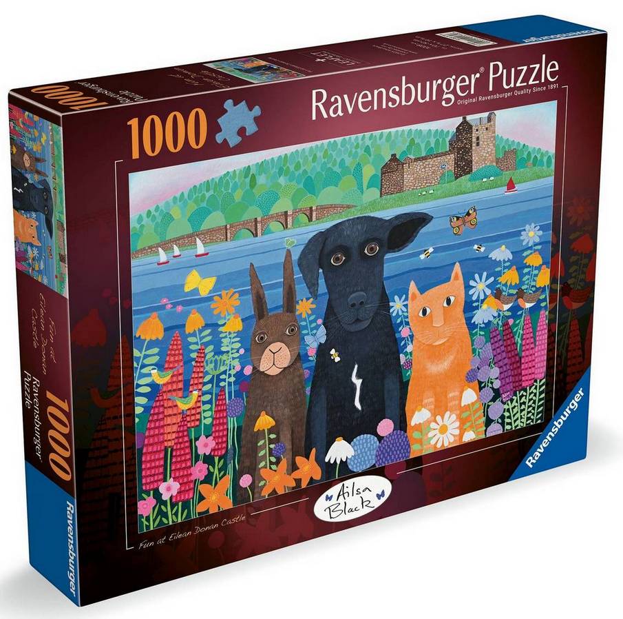 Fun at Eileen Doan Castle 1000pc puzzle