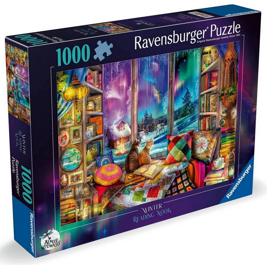 The Winter Reading Nook 1000pc puzzle