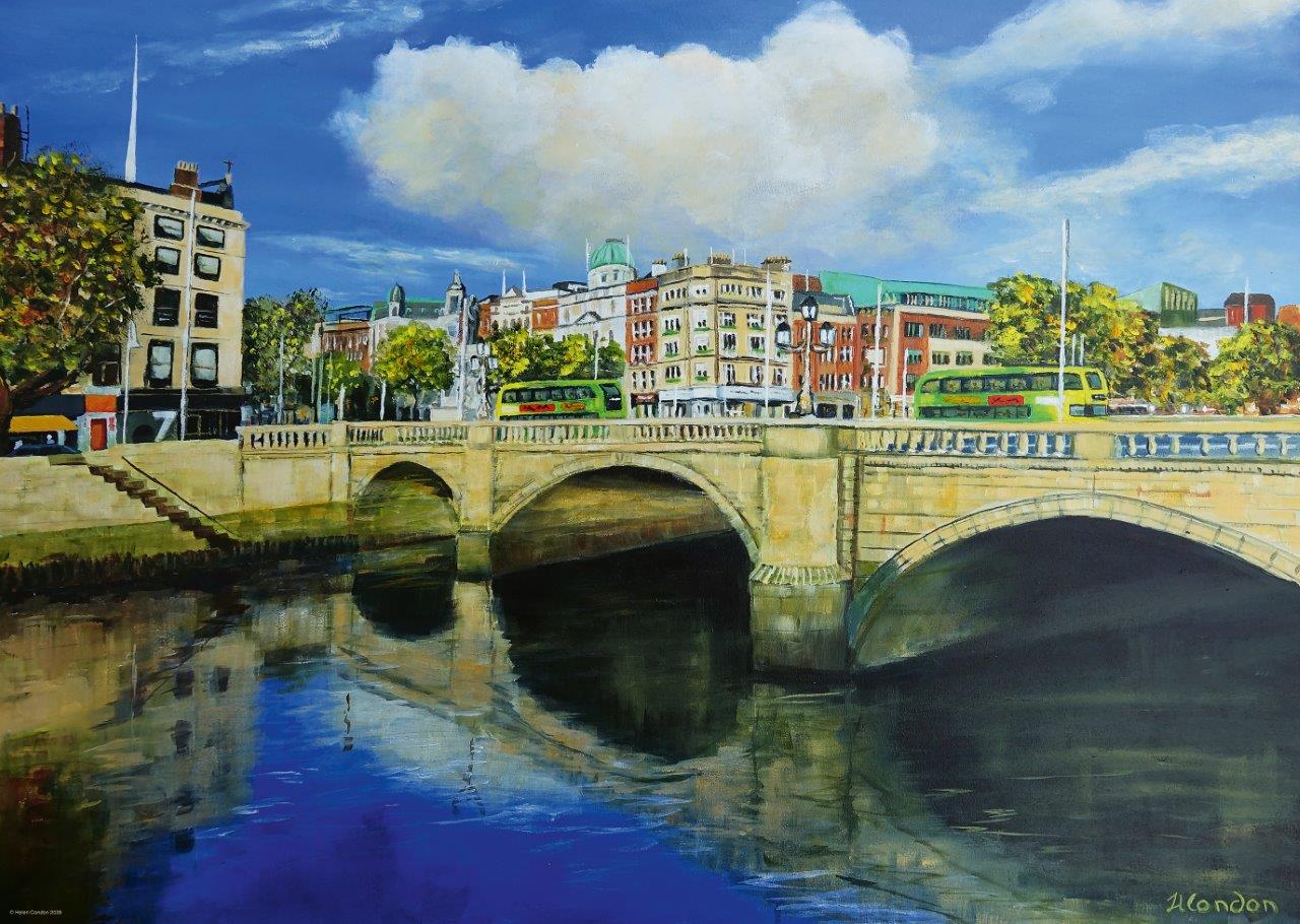 Ravensburger O'Connell Bridge Ireland 1000 Piece Jigsaw Puzzle