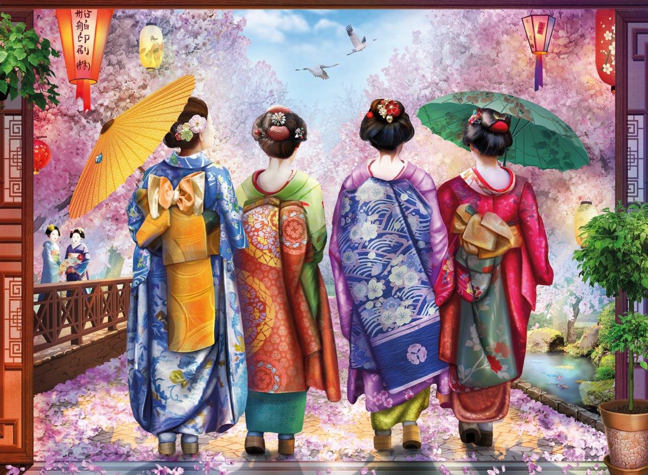 Ravensburger Blossom Walk 500 Piece Puzzle