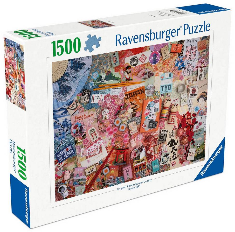 Ravensburger Trip to Tokyo 1500 Piece Jigsaw Puzzle