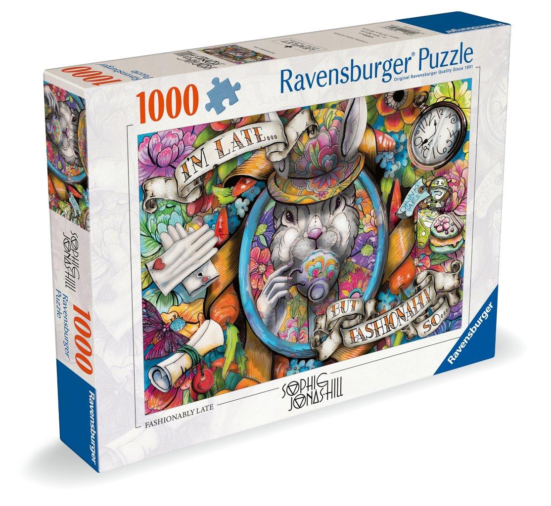Ravensburger Fashionably Late 1000 Piece Jigsaw Puzzle