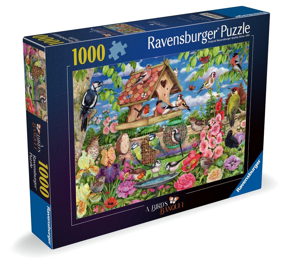 Ravensburger The Bird Table 1000 Piece Jigsaw Puzzle