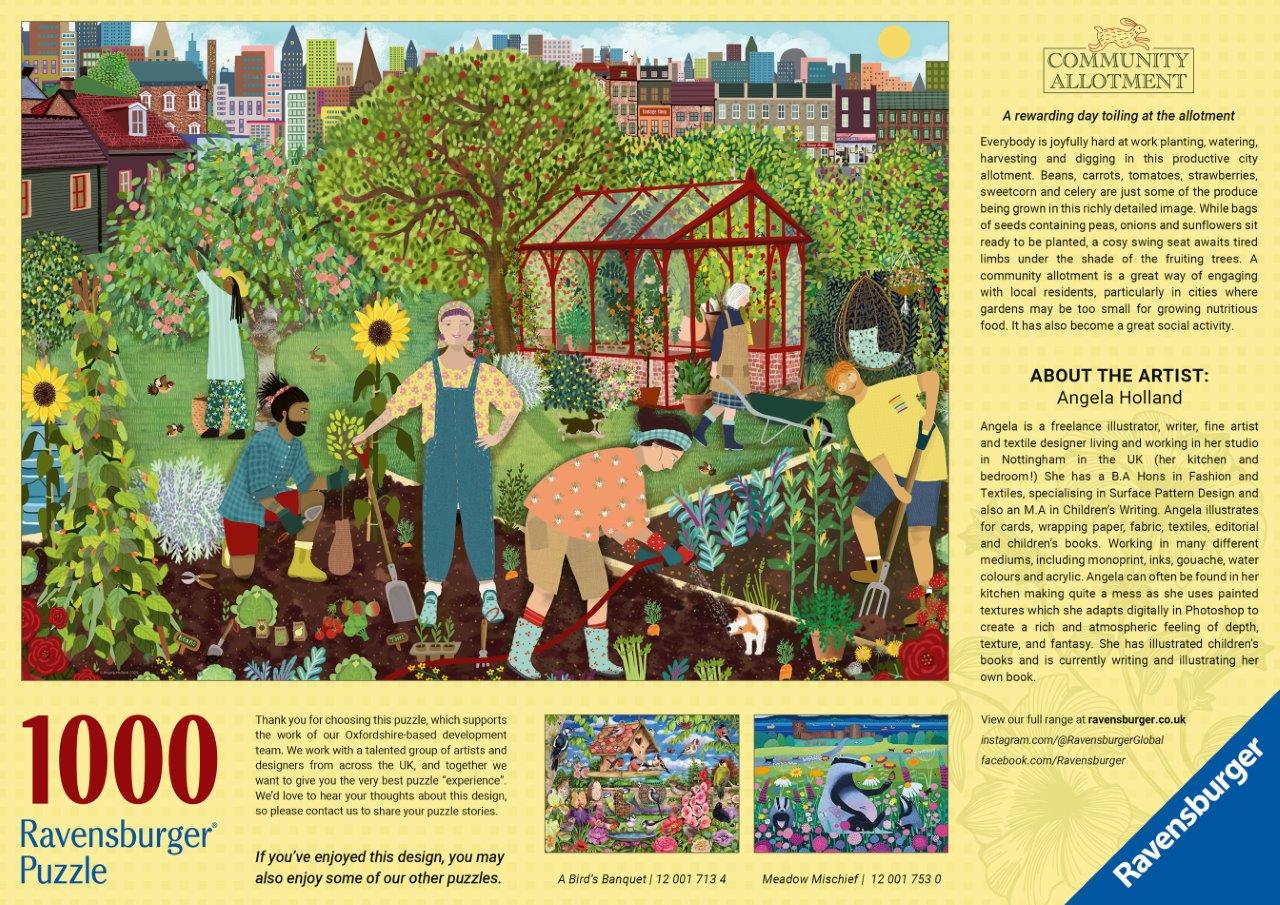 Ravensburger The Allotment 1000 Piece Jigsaw Puzzle