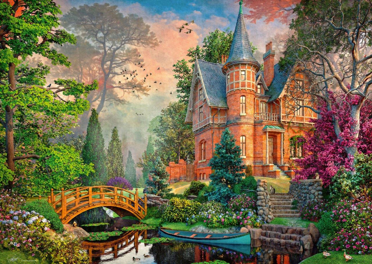 Ravensburger Terracotta Mansion 1000 Piece Jigsaw Puzzle