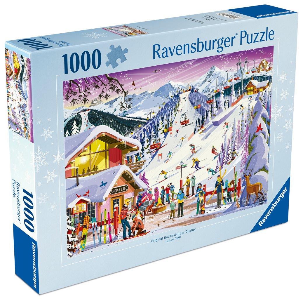 Ravensburger Slopeside Spirit 1000 Piece Puzzle