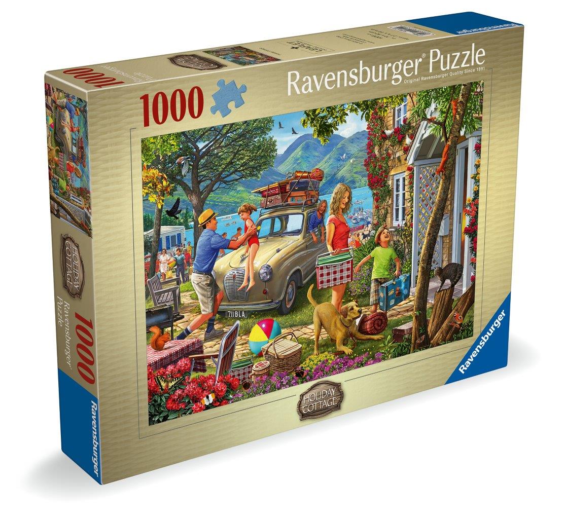 Ravensburger Holiday Cottage 1000 Piece Jigsaw Puzzle