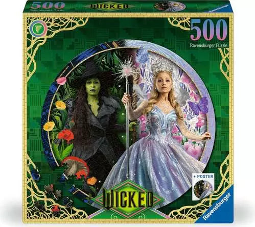 Wicked 2 - True Friendship Circular 500pc Puzzle