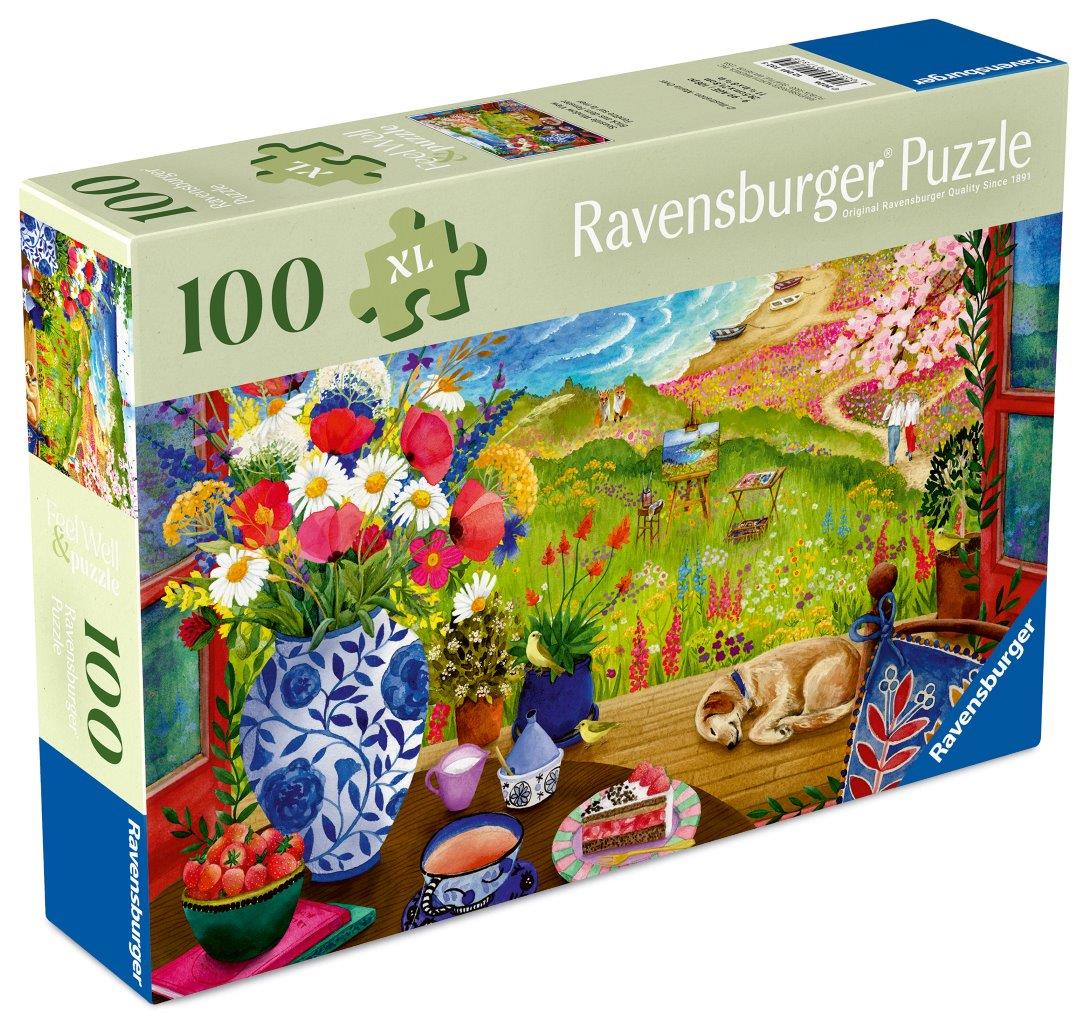 Ravensburger Seaside Window View XL 100 Piece Jigsaw Puzzle