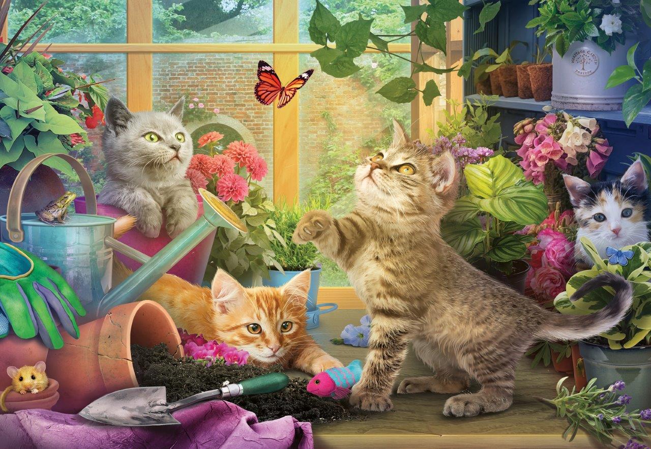 Ravensburger Cheeky Cats 200 Piece Jigsaw Puzzle