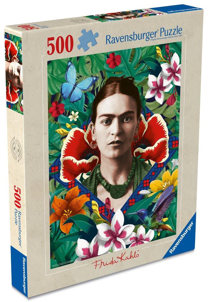 Ravensburger Frida Kahlo Blooming Fantasy 500 Piece Jigsaw Puzzle