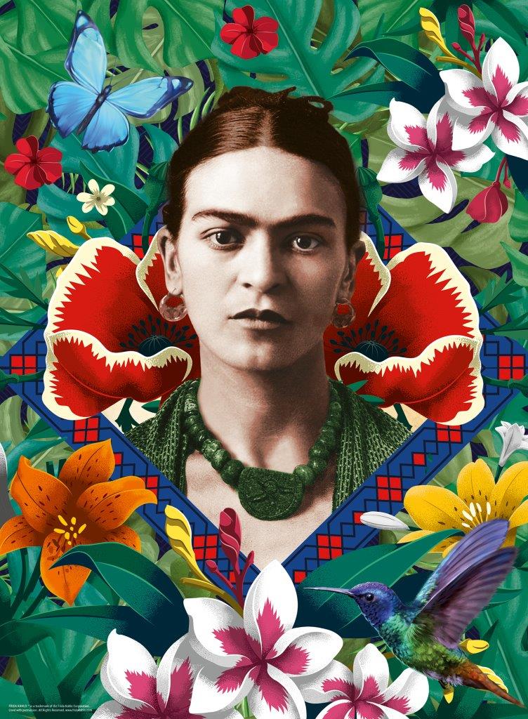 Ravensburger Frida Kahlo Blooming Fantasy 500 Piece Jigsaw Puzzle