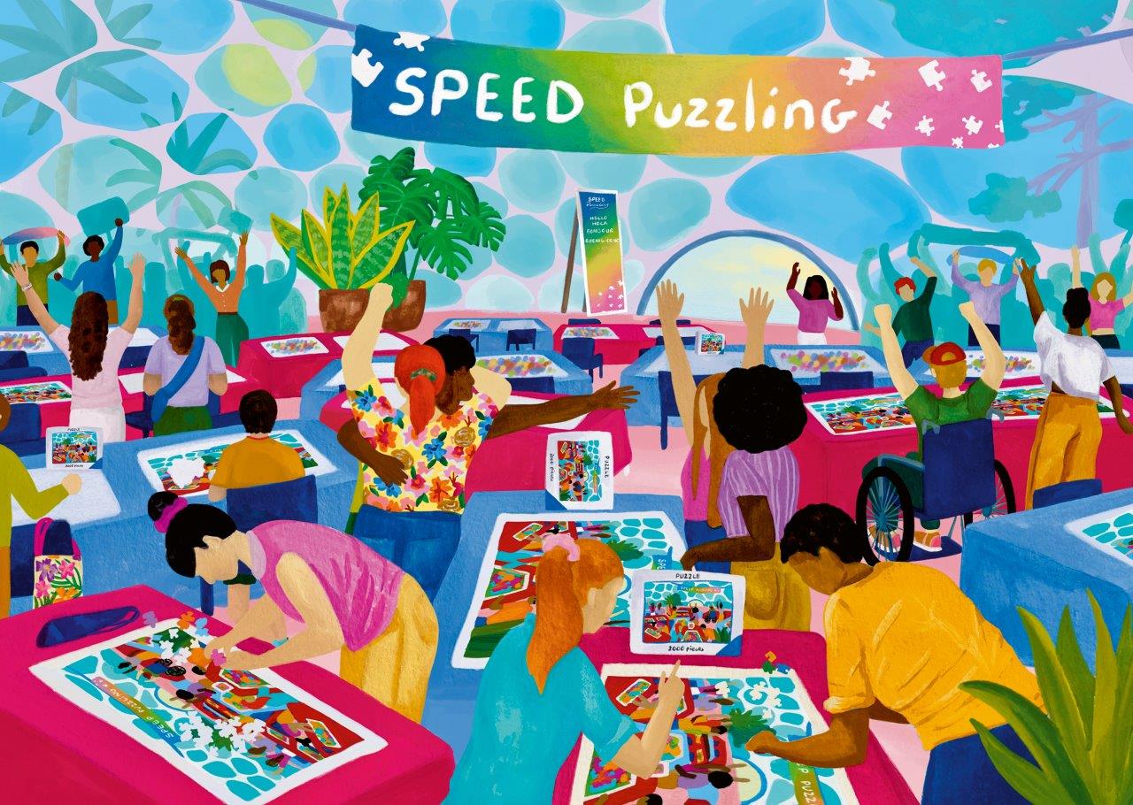 Ravensburger Speed Puzzling 1000 Piece Jigsaw Puzzle