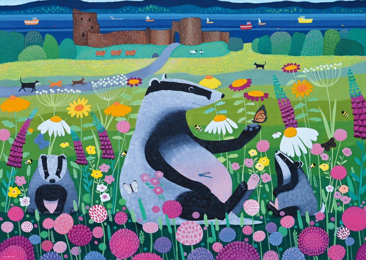 Ravensburger Meadow Mischief 1000 Piece Jigsaw Puzzle