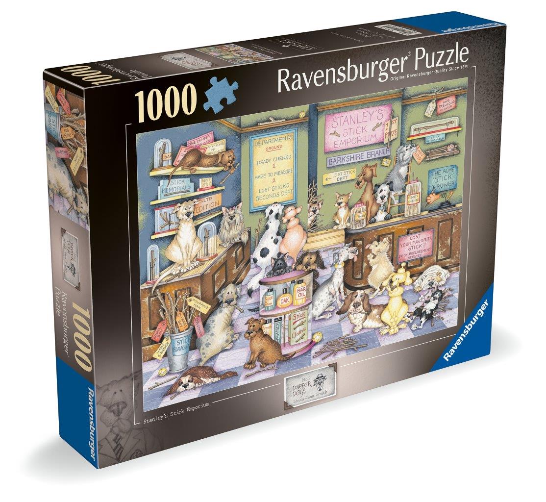 Ravensburger Stanley's Stick Emporium 1000 Piece Jigsaw Puzzle