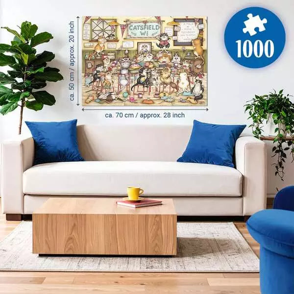 Ravensburger Crazy Cats at the WI 1000 Pieces Jigsaw Puzzle