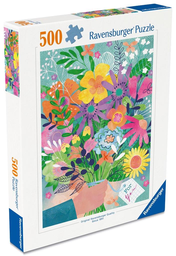Ravensburger Flowers for you 500 Piece Jigsaw Puzzle