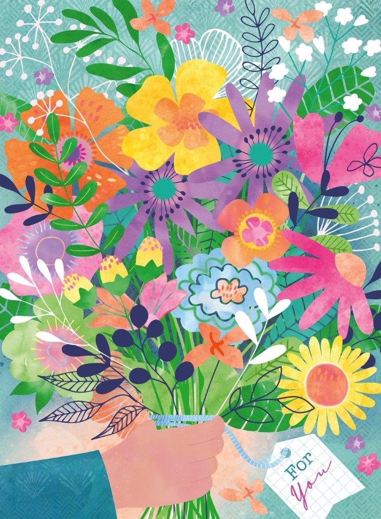 Ravensburger Flowers for you 500 Piece Jigsaw Puzzle