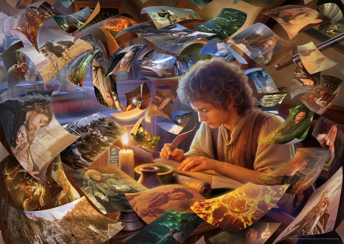 Ravensburger The Lord of the Rings Frodo's Journey 1000 Piece Jigsaw Puzzle