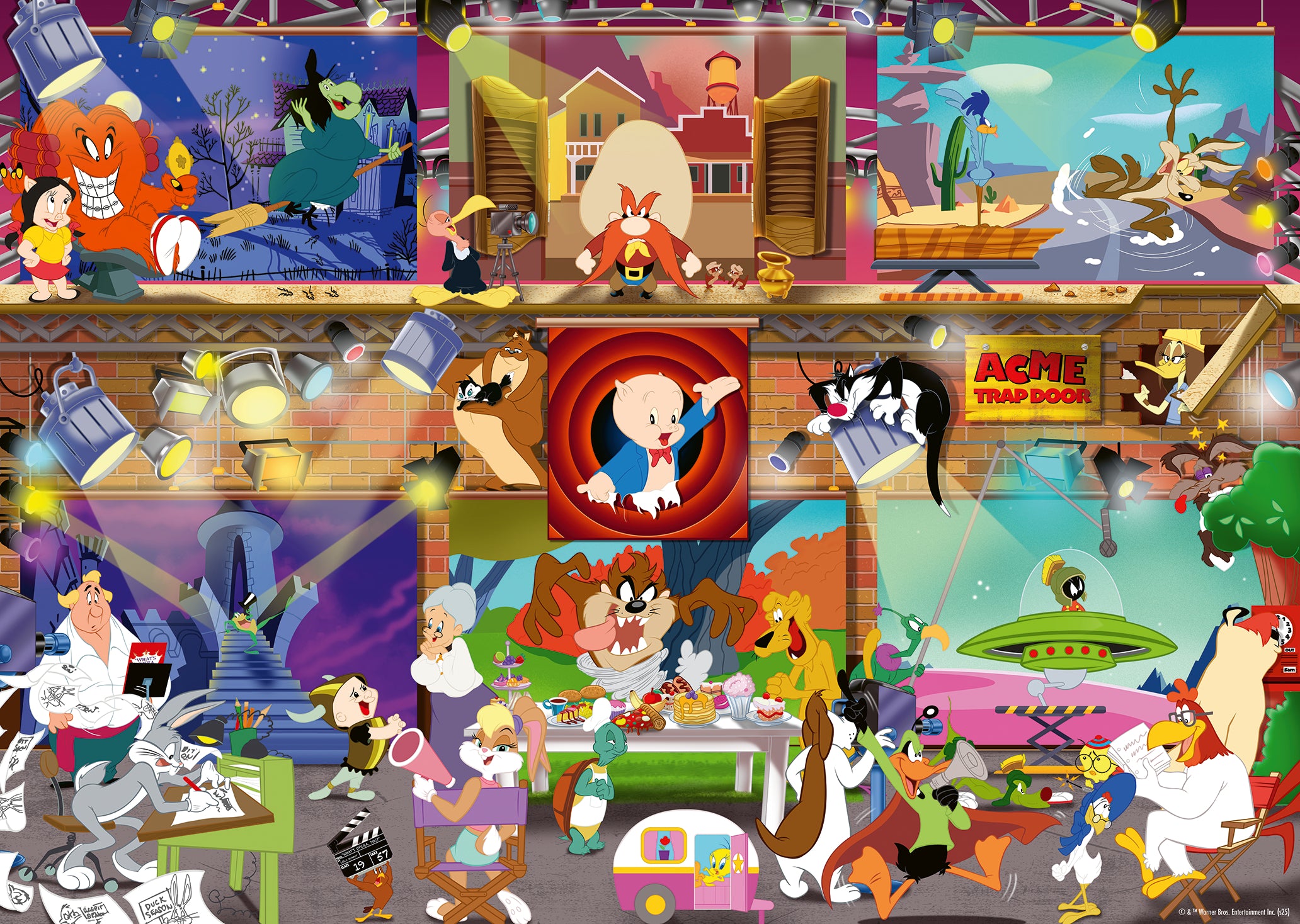 Ravensburger Looney Tunes Studio 1000 Piece Jigsaw Puzzle