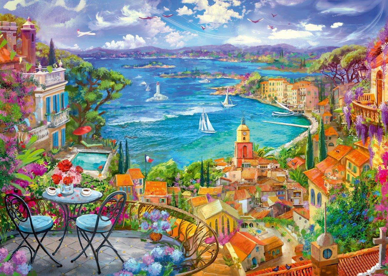 Ravensburger St. Tropez 1000 Piece Jigsaw Puzzle