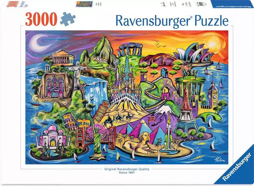 Ravensburger Isle of Sights 3000 Piece Jigsaw Puzzle