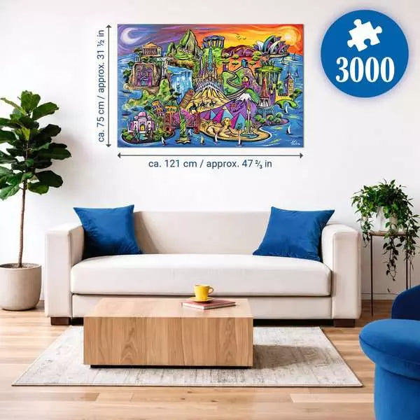 Ravensburger Isle of Sights 3000 Piece Jigsaw Puzzle