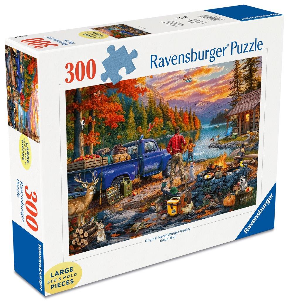 Ravensburger Sunset Lake 300 Piece Jigsaw Puzzle