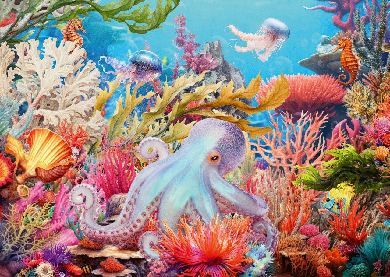 Ravensburger Reef Life 500 Piece Jigsaw Puzzle