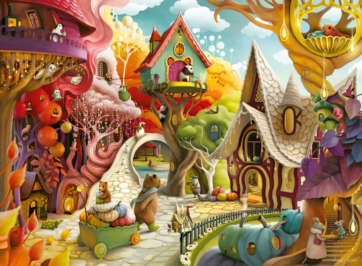 Ravensburger Home Sweet Home 500 Piece Jigsaw Puzzle