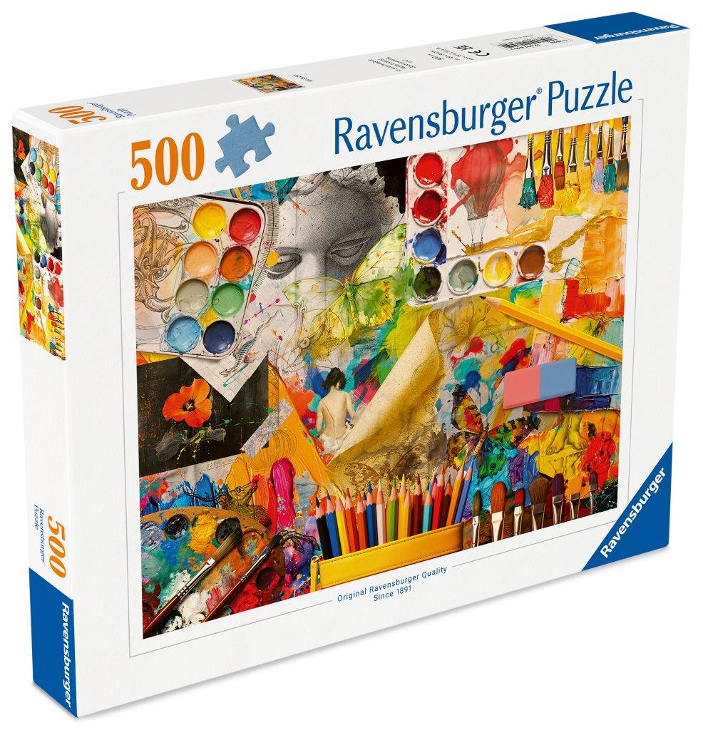 Ravensburger Art Studio 500 Piece Jigsaw Puzzle