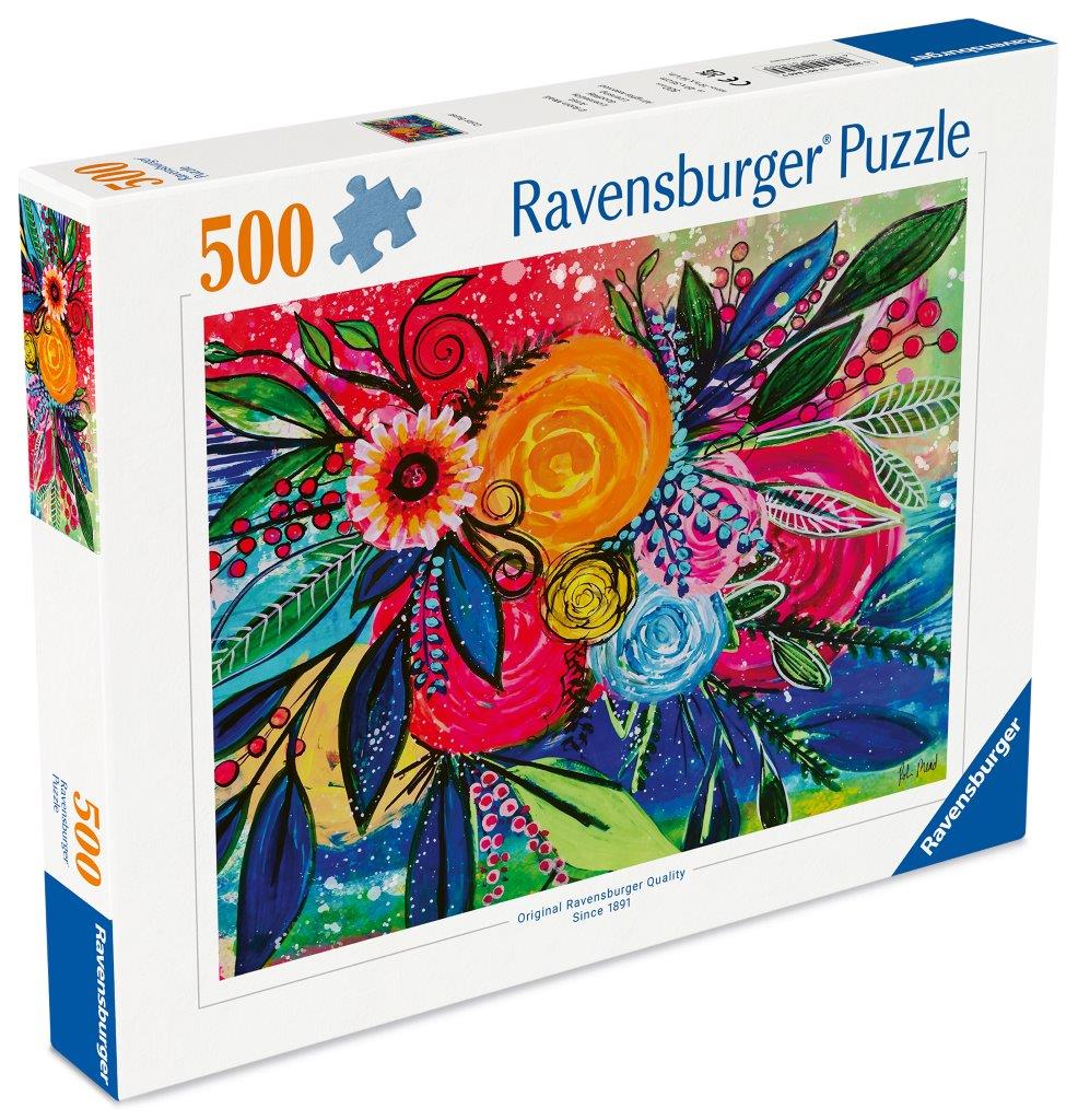 Ravensburger Color Burst 500 Piece Jigsaw Puzzle