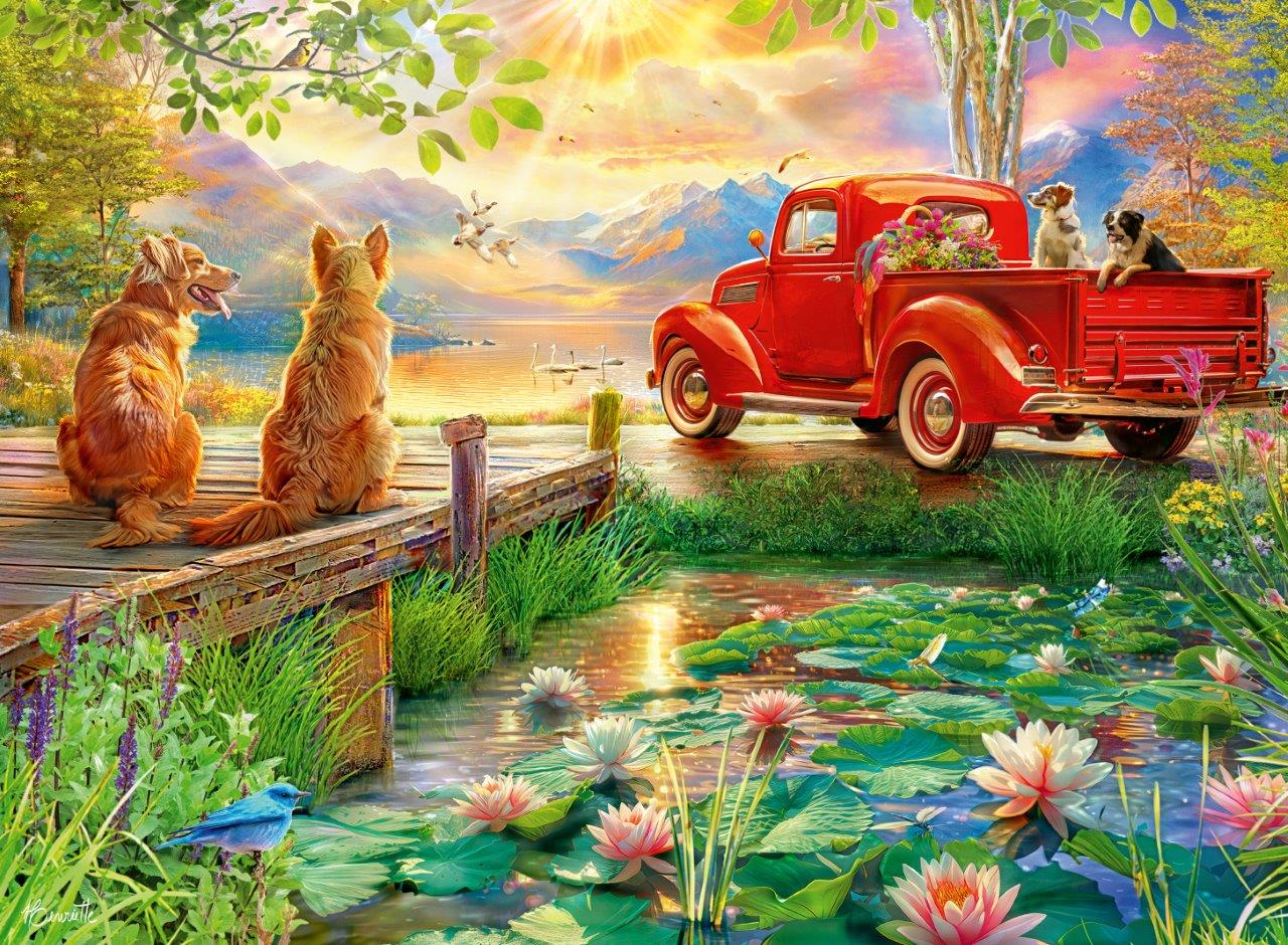 Ravensburger Summer Love 500 Piece Jigsaw Puzzle