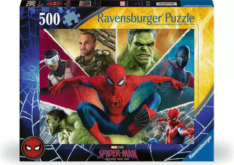 Ravensburger Spider-Man Brand New Day 500 piece Jigsaw Puzzle