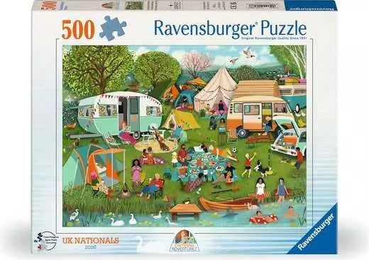 Ravensburger UK Puzzle Championships 500 Piece Jigsaw Puzzle