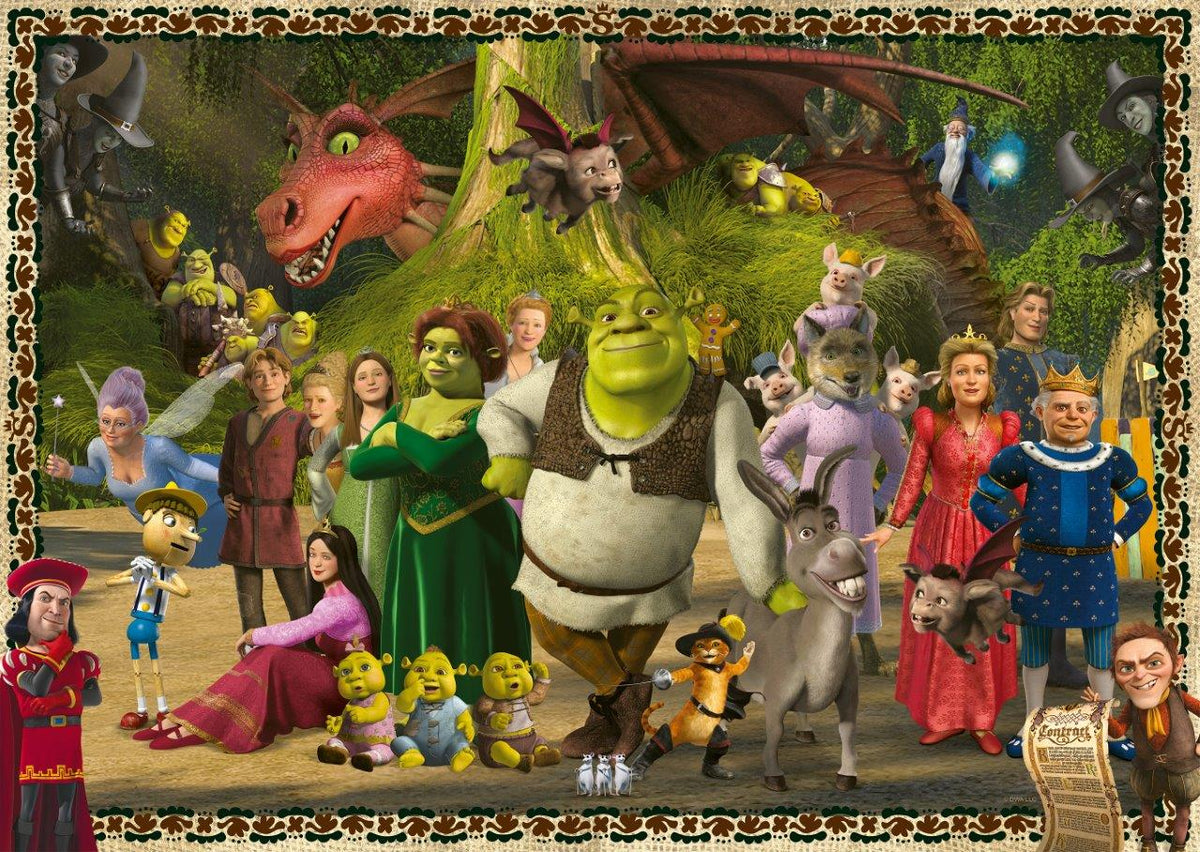Ravensburger Shrek 1000 Piece Jigsaw Puzzle
