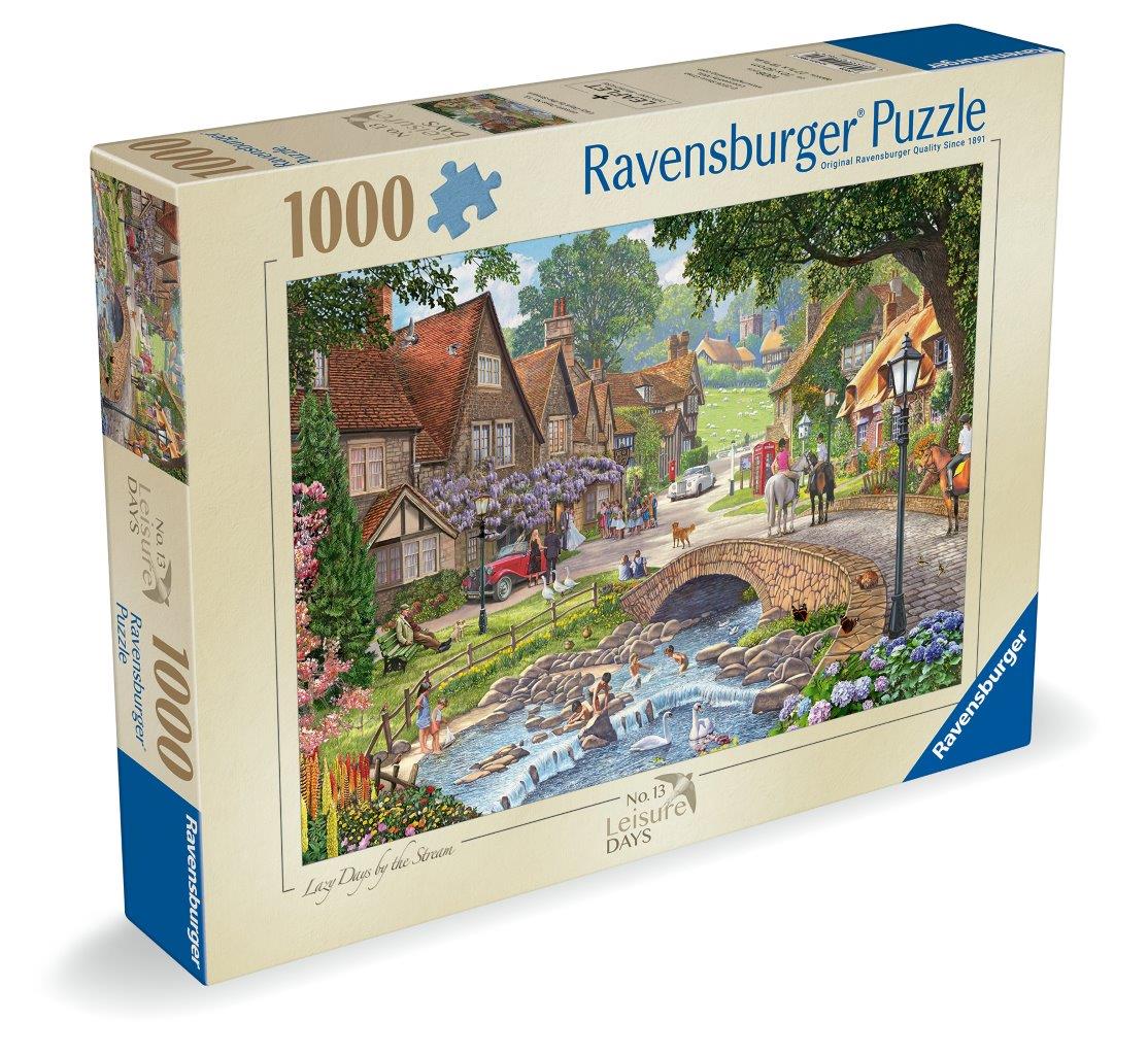 Ravensburger Leisure Days No 13: Lazy Days by Steam 1000 Piece Jigsaw Puzzle