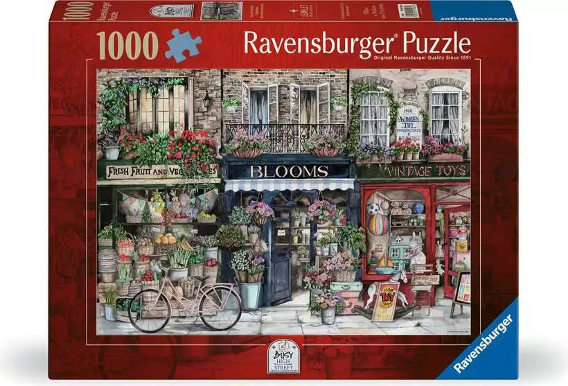 Ravensburger Busy High Street No. 1 1000 Piece Jigsaw Puzzle