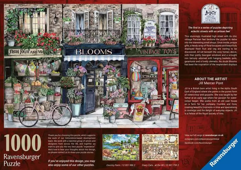 Ravensburger Busy High Street No. 1 1000 Piece Jigsaw Puzzle