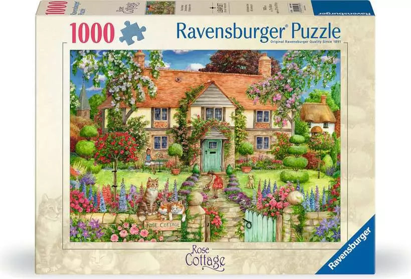 Ravensburger Rose Cottage 1000 Piece Jigsaw Puzzle